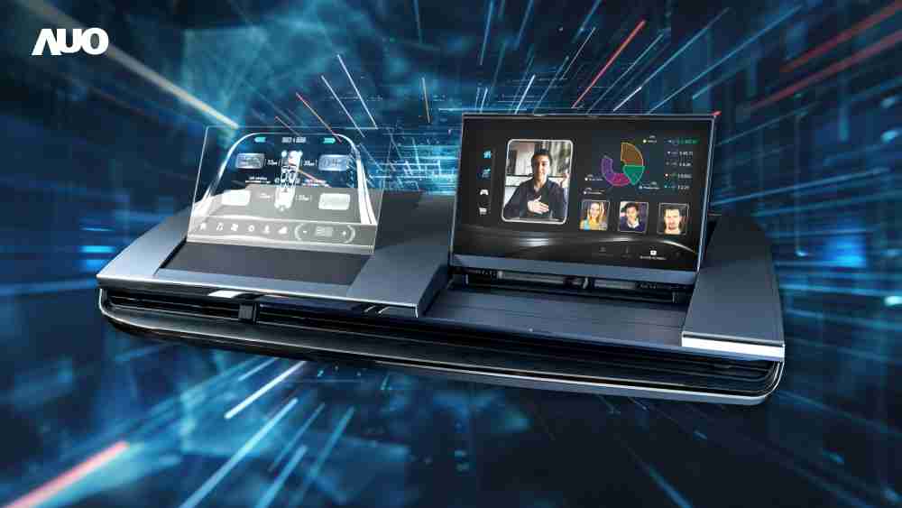 口袋牛店Micro LED Display HMI解决方案打造透明Micro LED前座仪表，，，，呈现信息并保留驾驶视野开阔；亦为副驾驶座乘客打造收放自如的Micro LED屏幕，，，，在不影响显示质量的前提于显示区内建镜头，，让用户能与视讯对象直接眼神接触，，提供绝佳的双向沟通体验